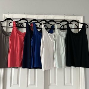 7 old navy XL tank tops